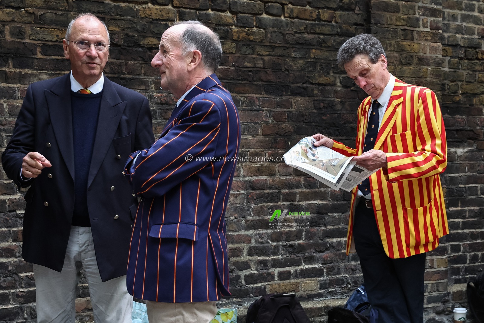 Marylebone Cricket Club members queue up ahead of the 1st Rothesay Test Match day 1 England v West Indies at Lords, London, United Kingdom, 10th July 2024

(Photo by Mark Cosgrove/News Images)