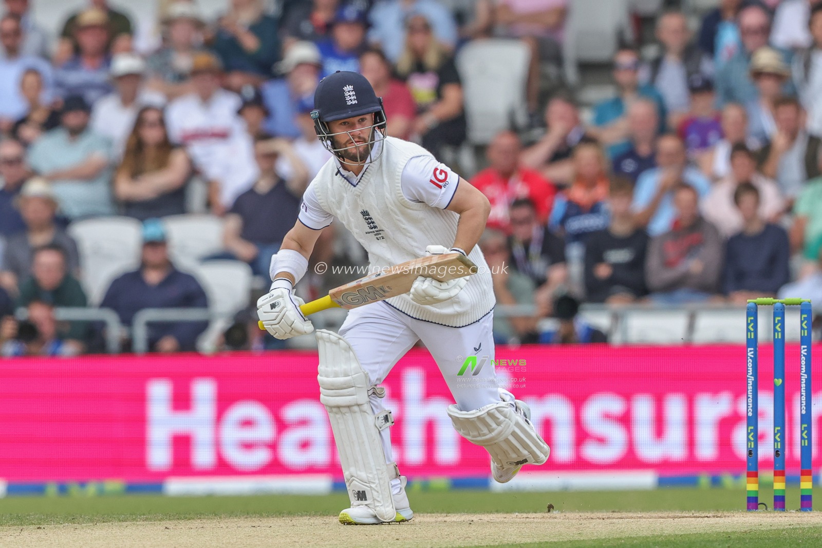 Ben Duckett of England makes one run during the LV= Insurance Ashes Third Test Series Day 4 England vs Australia at Headingley Stadium, Leeds, United Kingdom, 9th July 2023

(Photo by Mark Cosgrove/News Images)