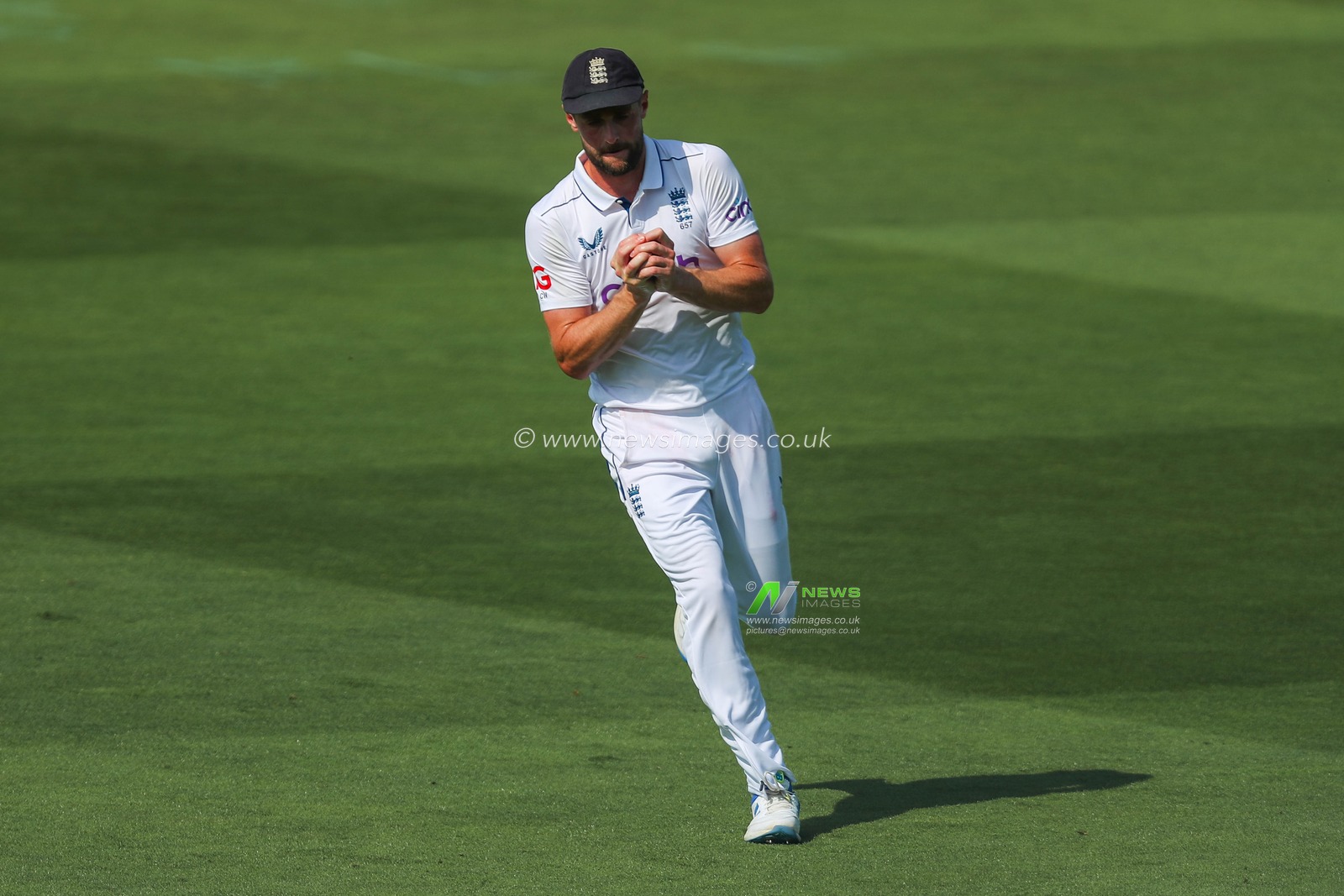 Chris Woakes of England catches Angelo Mathews of Sri Lanka during the England v Sri Lanka 2nd Rothesay Test Match Day 4 at Lords, London, United Kingdom, 1st September 2024

(Photo by Izzy Poles/News Images)