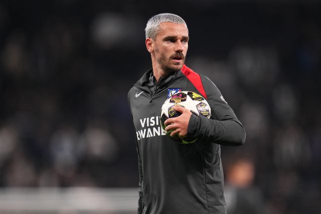Antoine Griezmann of Atlético Madrid ahead of the UEFA Champions League match Tottenham Hotspur vs Atletico Madrid at Tottenham Hotspur Stadium, London, United Kingdom on 18 March 2026

(Photo by Harvey Murphy/News Images)