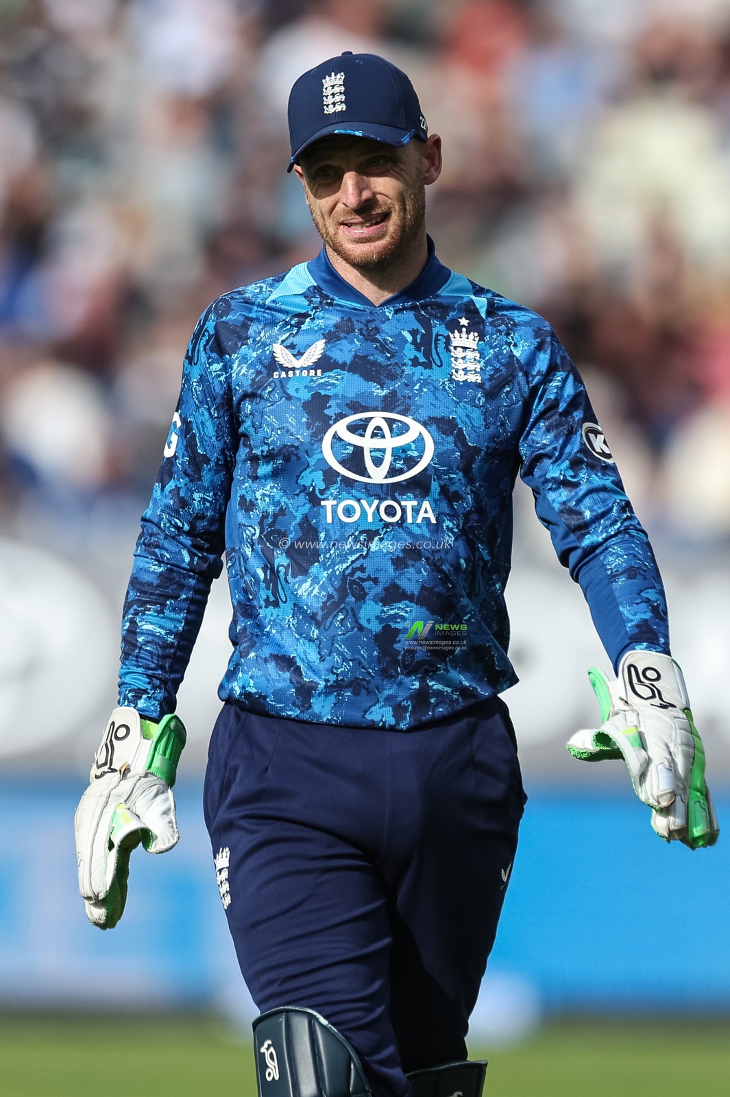 Jos Buttler of England during the 1st Metro Bank ODI England vs West Indies at Edgbaston, Birmingham, United Kingdom, 29th May 2025

(Photo by Mark Cosgrove/News Images)