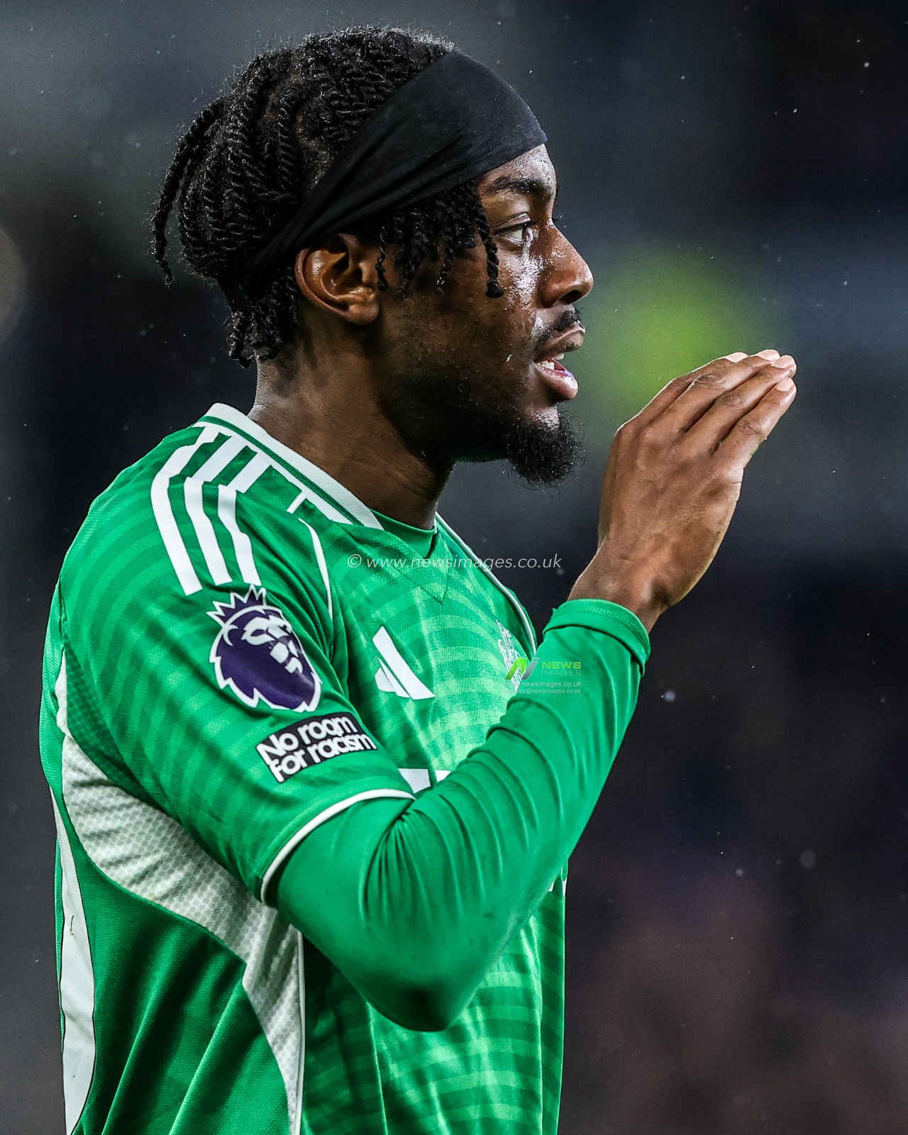 Anthony Elanga of Newcastle Untied during the Premier League match Everton vs Newcastle United at Hill Dickinson Stadium, Liverpool, United Kingdom, 29th November 2025

(Photo by Alfie Cosgrove/News Images)

*** GER AUT SUI OUT ***