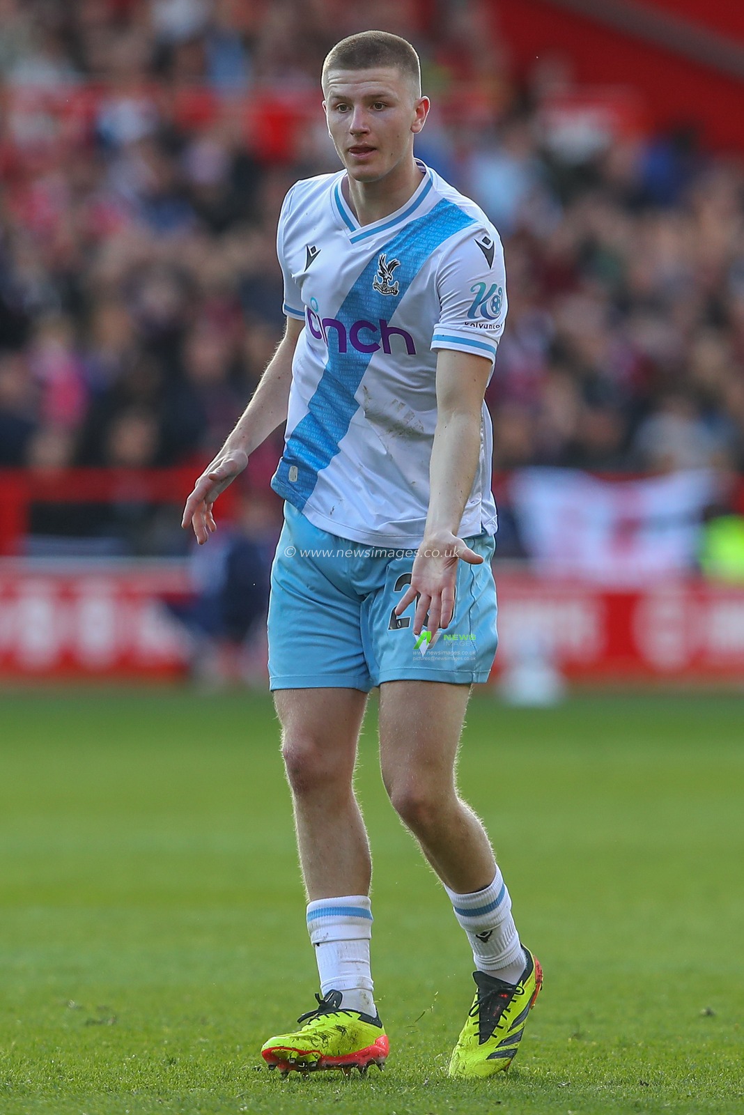Adam Wharton of Crystal Palace  during the Premier League match Nottingham Forest vs Crystal Palace at City Ground, Nottingham, United Kingdom, 30th March 2024

(Photo by Gareth Evans/News Images)