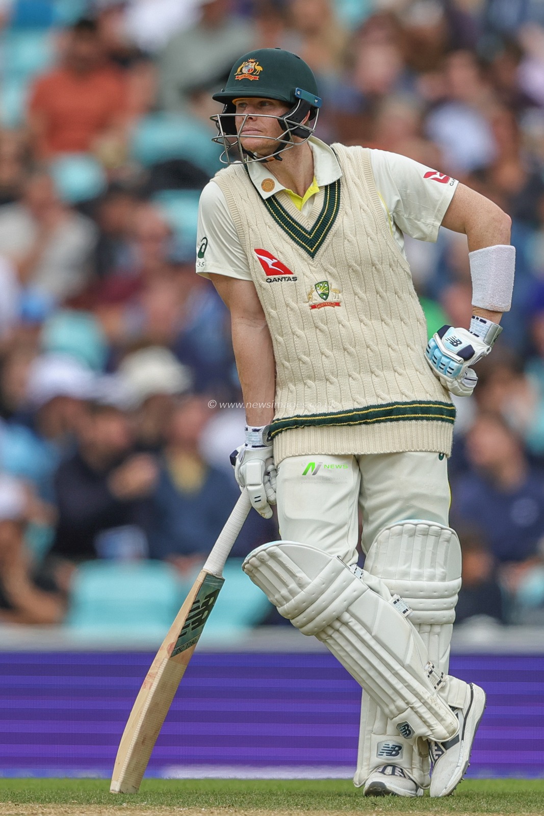 Steven Smith of Australia during the LV= Insurance Ashes Fifth Test Series Day Five England v Australia at The Kia Oval, London, United Kingdom, 31st July 2023

(Photo by Mark Cosgrove/News Images)
