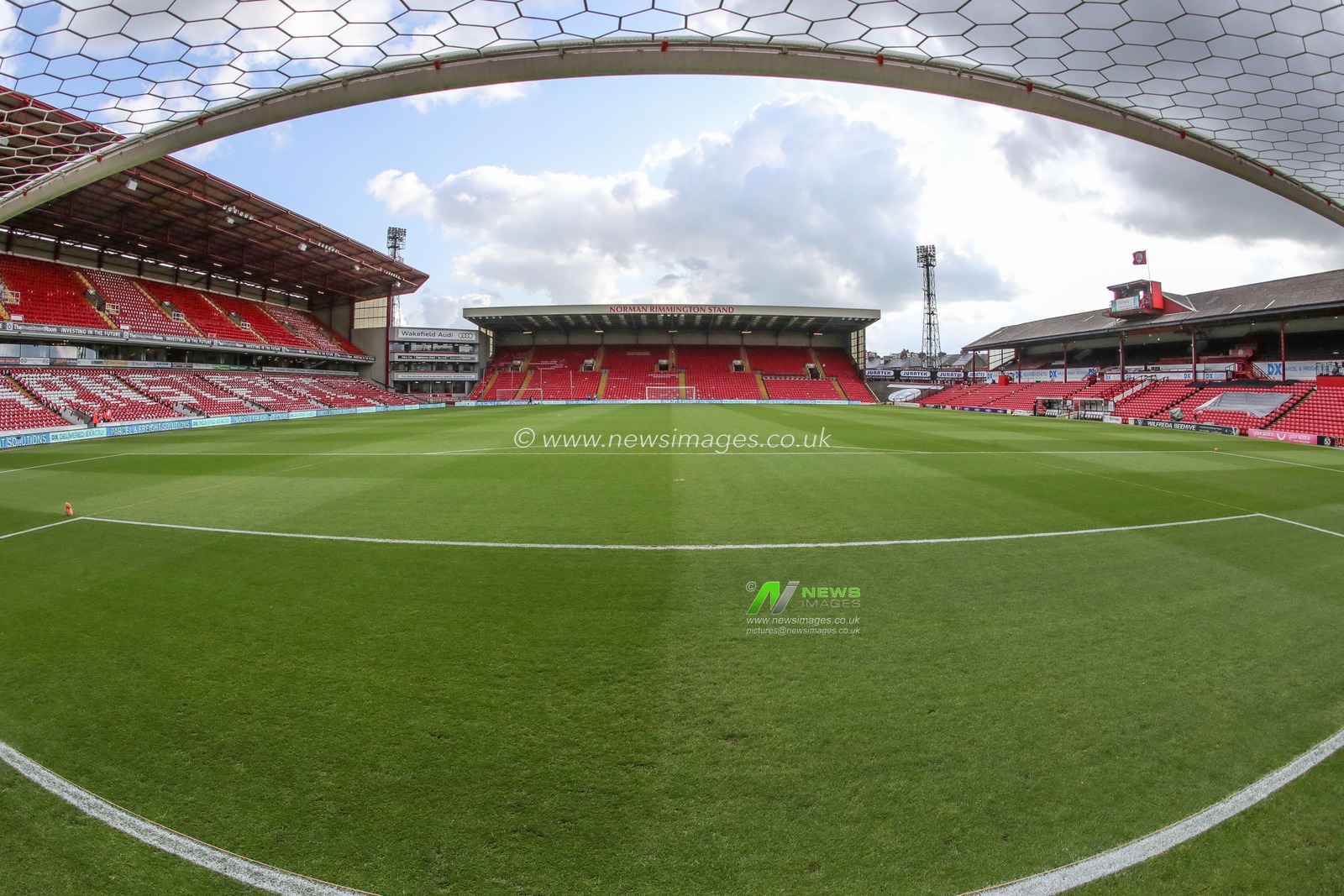 A general view of Oakwell ahead of the Sky Bet League 1 Play-off match Barnsley vs Bolton Wanderers at Oakwell, Barnsley, United Kingdom, 19th May 2023

(Photo by Alfie Cosgrove/News Images)