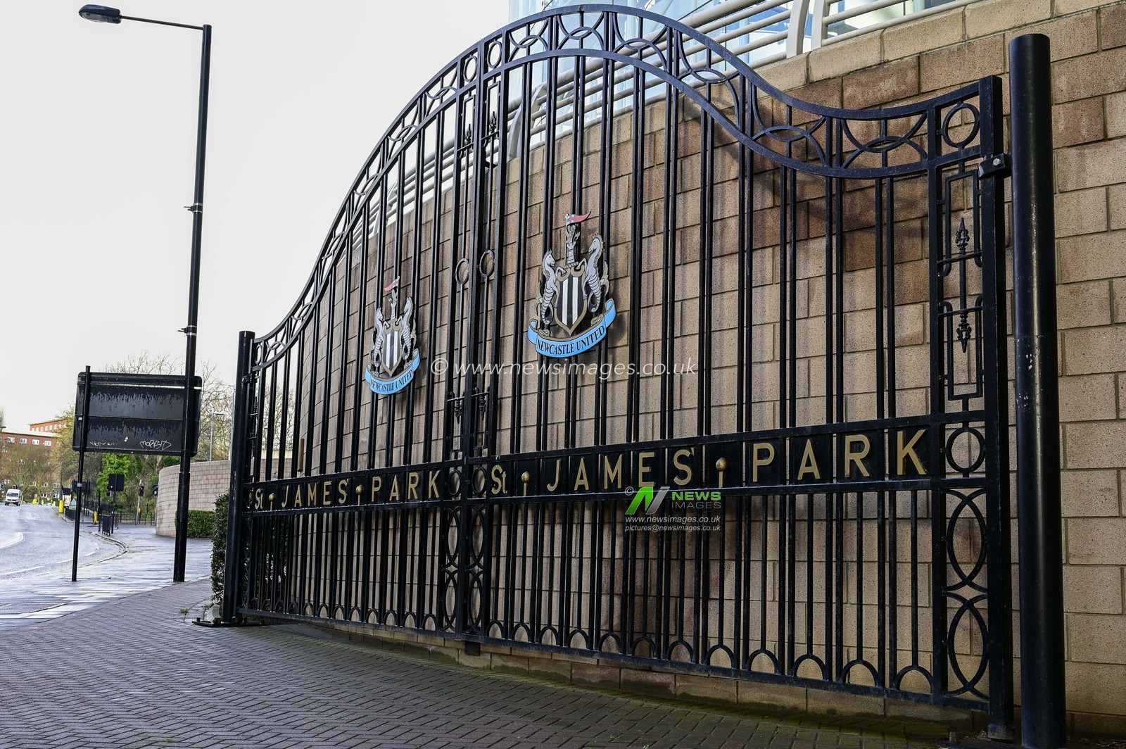 A general view of St. James' Park as Elite sport is set to continue after Prime Minister Boris Johnson announces new national lockdown for England expected to last until mid February at the earliest