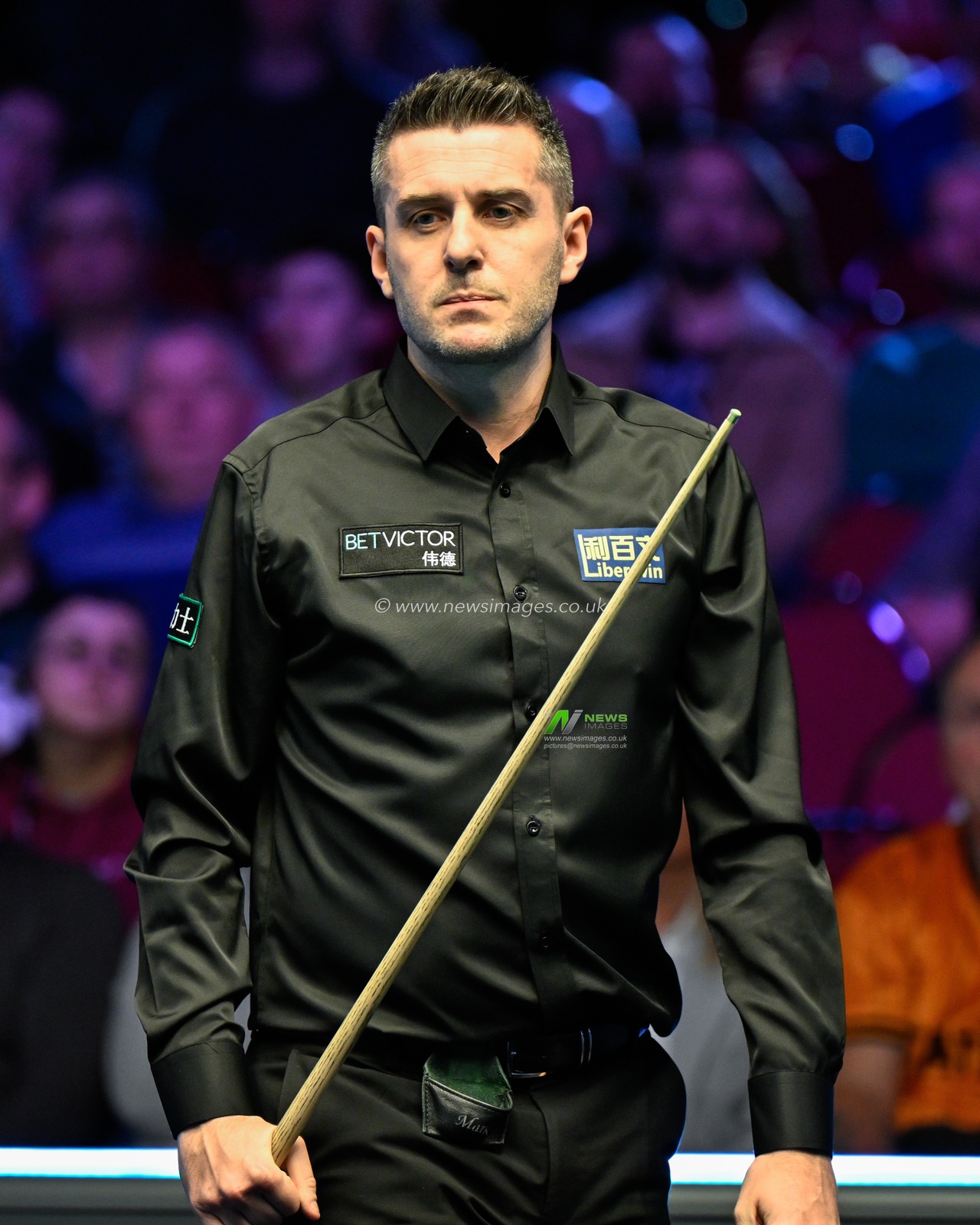 Mark Selby, during the 2024 BetVictor Welsh Open at Venue Cymru, Llandudno, United Kingdom, 12th February 2024

(Photo by Cody Froggatt/News Images)