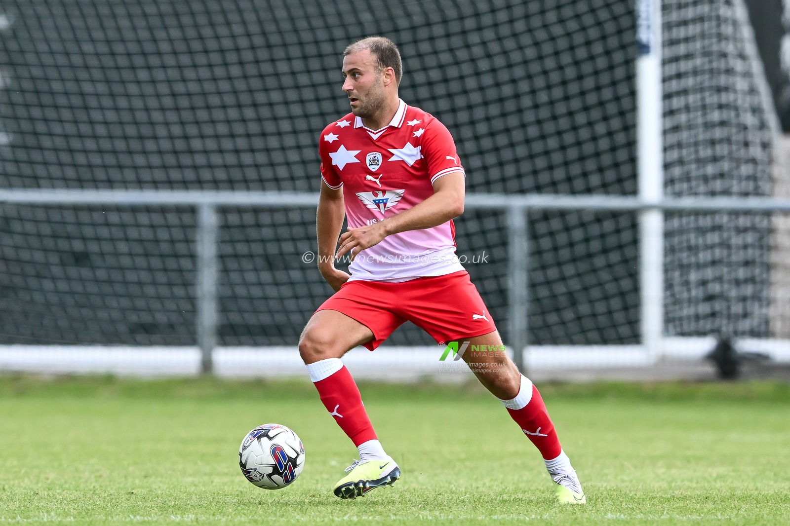 Pre-season friendly match AFC Fylde vs Barnsley at Mill Farm, Fylde, United Kingdom, 8th July 2023

(Photo by Craig Thomas/News Images)