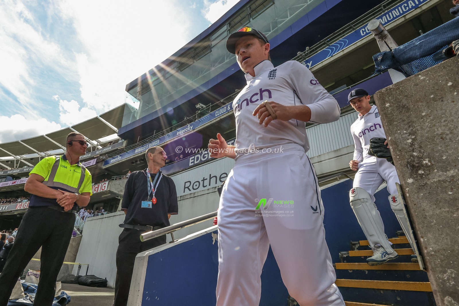 during the 3rd Rothesay Test Match Day One match England vs West Indies at Edgbaston, Birmingham, United Kingdom, 26th July 2024

(Photo by Mark Cosgrove/News Images)