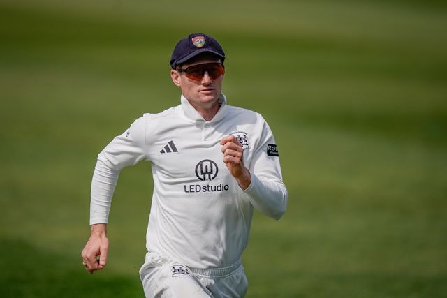 Cameron Bancroft running during the County Championship Division Two Derbyshire v Gloucestershire at The Central Co-Op County Ground, Derby, United Kingdom on 26 April 2026

(Photo by Maynard Manyowa/News Images)