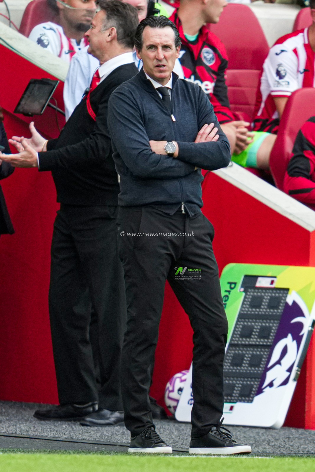 Unai Emery manager of Aston Villa during the Premier League match Brentford vs Aston Villa at The Gtech Community Stadium, London, United Kingdom, 23rd August 2025

(Photo by Harvey Murphy/News Images)