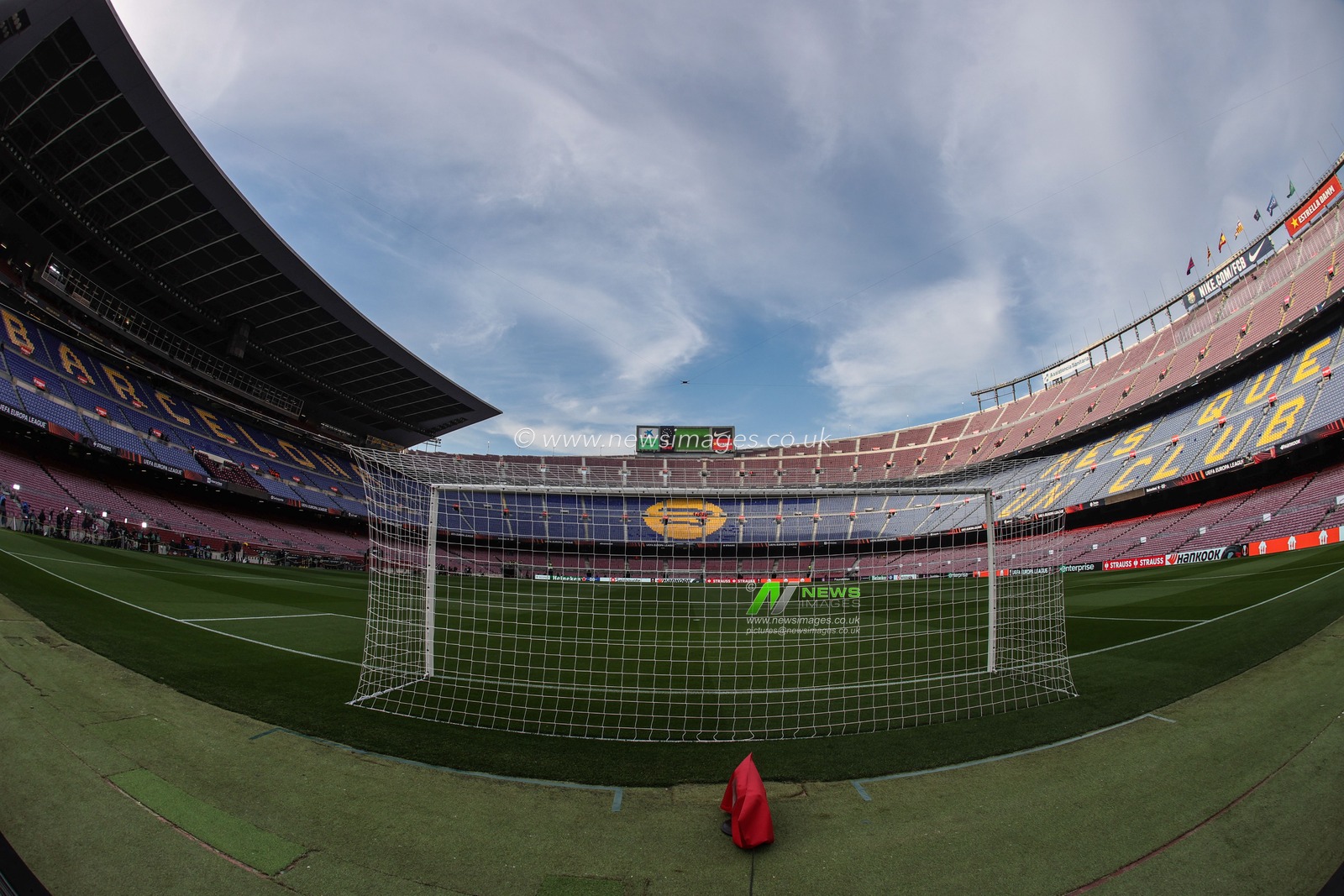 general view during the UEFA Europa League Knockout Round Play-Offs Barcelona vs Manchester United at Spotify Camp Nou, Barcelona, Spain, 16th February 2023

(Photo by Mark Cosgrove/News Images)