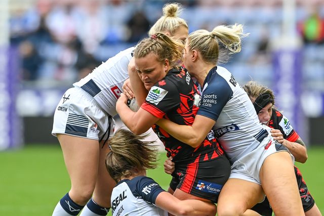 Women's Rugby League World Cup England Women v Canada Women