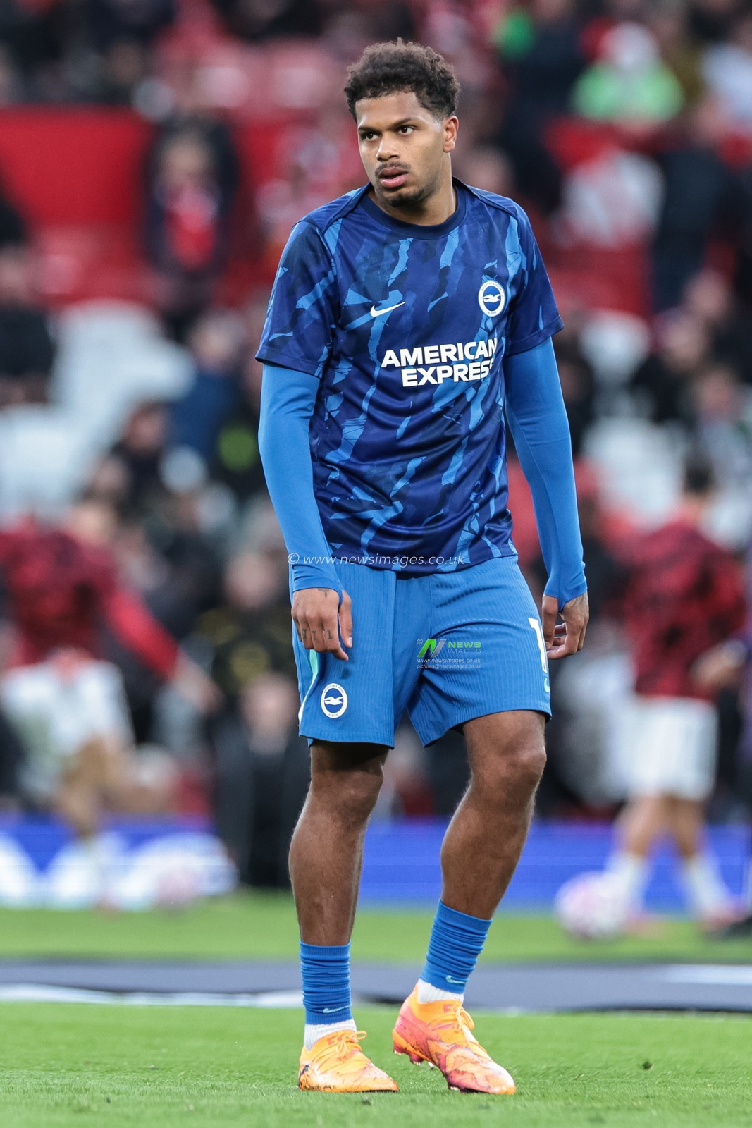 Georginio Rutter of Brighton & Hove Albion during the Premier League match Manchester United vs Brighton and Hove Albion at Old Trafford, Manchester, United Kingdom, 25th October 2025

(Photo by Mark Cosgrove/News Images)
