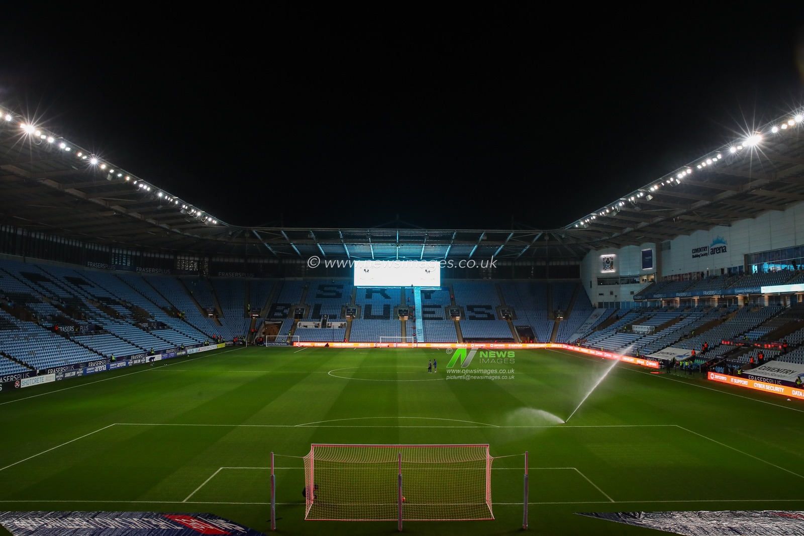 A general view inside of Coventry Building Society Arena, home of Coventry City ahead of the Sky Bet Championship match Coventry City vs Derby County at Coventry Building Society Arena, Coventry, United Kingdom, 6th November 2024

(Photo by Gareth Evans/News Images)