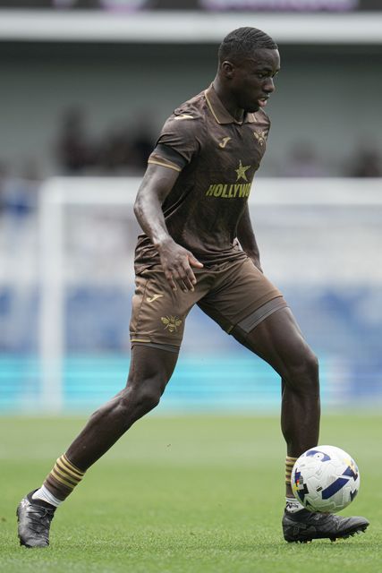 Michael Kayode of Brentford during the Pre-season friendly match Queens Park Rangers vs Brentford at Kiyan Prince Foundation Stadium, London, United Kingdom, 2nd August 2025

(Photo by Harvey Murphy/News Images)