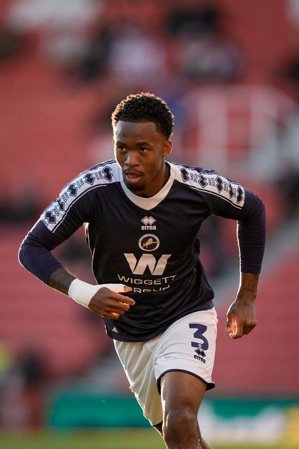Zak Sturge of Millwall in the pregame warmup session  during the Sky Bet Championship match Stoke City vs Millwall at Bet365 Stadium, Stoke On Trent, United Kingdom on 21 April 2026

(Photo by Maynard Manyowa/News Images)
