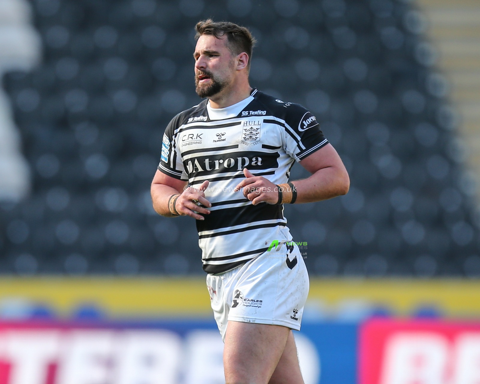 Josh Bowden (22) of Hull FC during the game