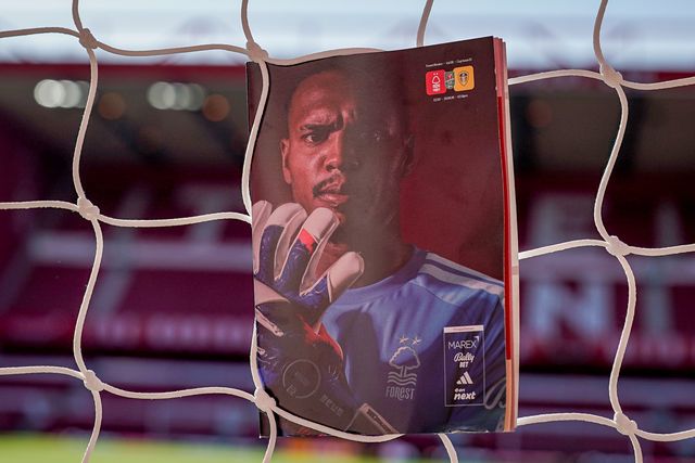 John Victor of Nottingham Forest in the match day program prior to kick offduring the Carabao Cup round 2 match Nottingham Forest vs Leeds Rhinos at City Ground, Nottingham, United Kingdom on 25 August 2026

(Photo by Maynard Manyowa/News Images)