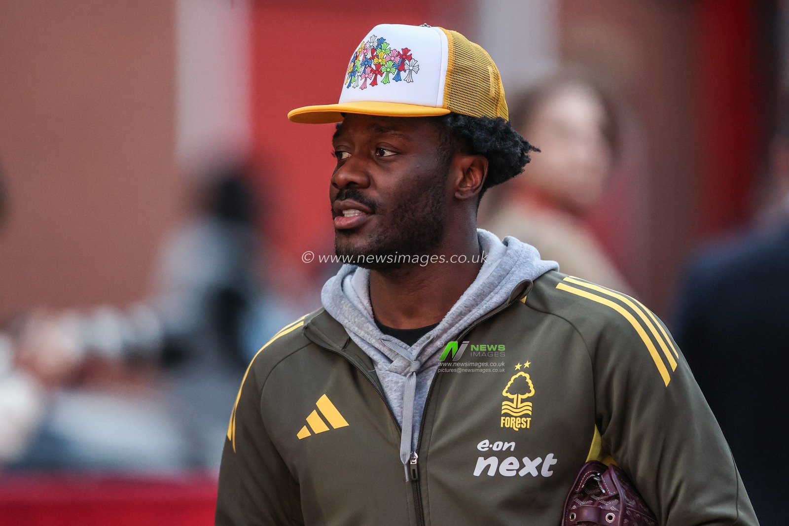 Ola Aina of Nottingham Forest arrives during the Premier League match Nottingham Forest vs Aston Villa at City Ground, Nottingham, United Kingdom, 14th December 2024

(Photo by Alfie Cosgrove/News Images)