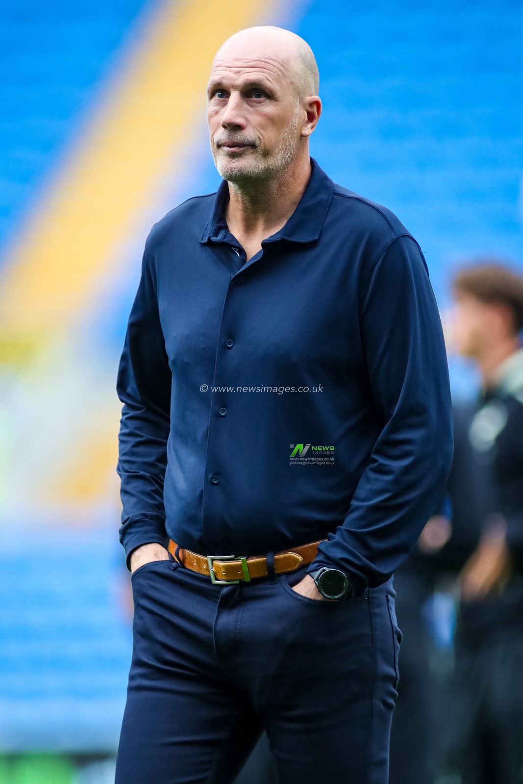 Norwich City Head Coach Philippe Clement arrives at the Cardiff City Stadium ahead of the Carabao Cup round 2 match Cardiff City vs Norwich City at Cardiff City Stadium, Cardiff, United Kingdom on 25 August 2026

(Photo by Andrew Lewis/News Images)