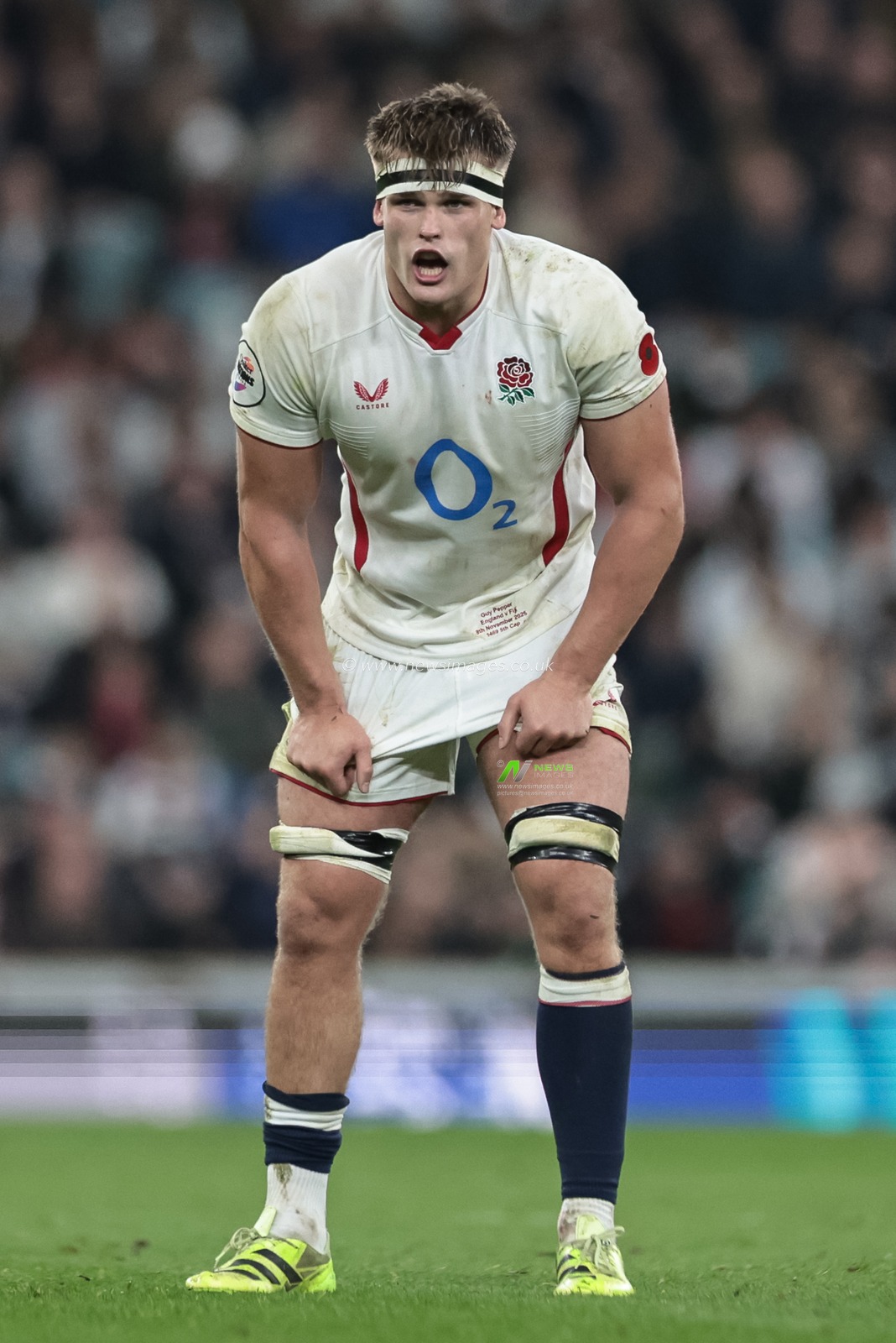 Alex Coles of England during the Quilter Nations Series 2025 match England vs Fiji at Allianz Stadium, Twickenham, United Kingdom, 8th November 2025

(Photo by Mark Cosgrove/News Images)

*** GER AUT SUI OUT ***