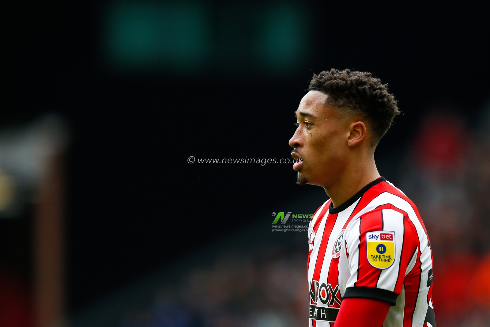 Daniel Jebbison #36 of Sheffield United during the Sky Bet Championship match Sheffield United vs Cardiff City at Bramall Lane, Sheffield, United Kingdom, 15th April 2023

(Photo by Ben Early/News Images)