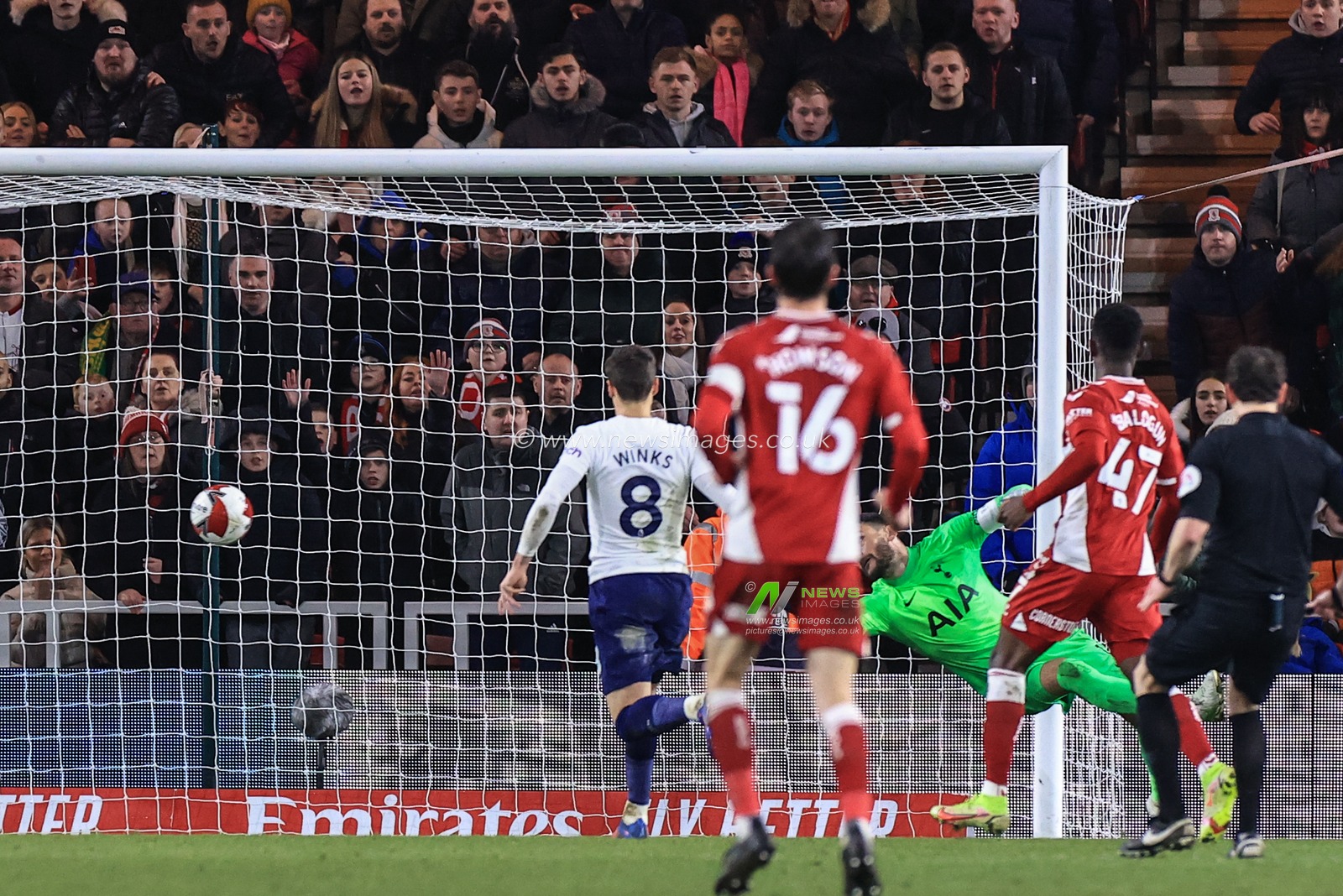 Josh Coburn #37 of Middlesbrough scores to make it 1-0