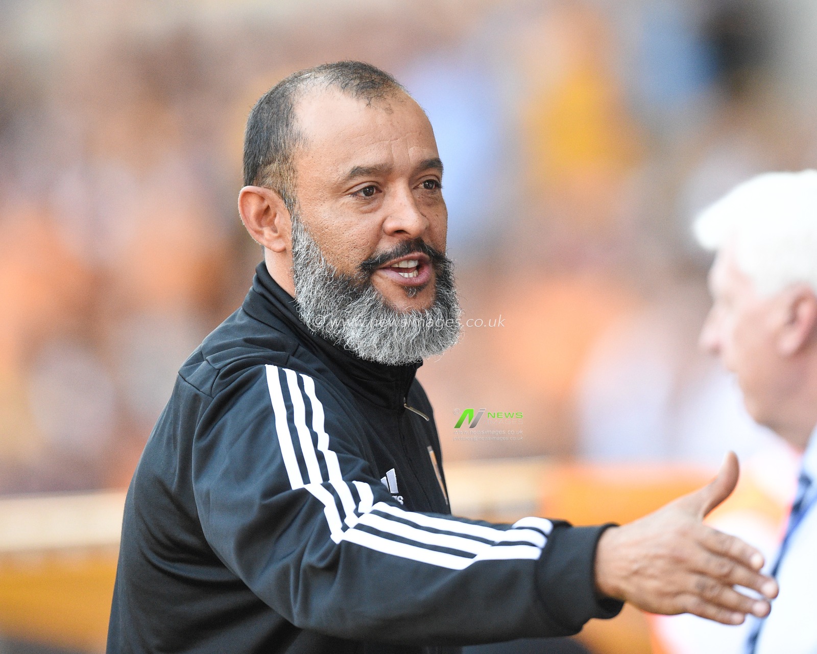 25th August 2019, Molineux Stadium, Wolverhampton, England ; Premier League Football, Wolverhampton Wanderers vs Burnley ; Nuno manager of Wolverhampton Wanderers before the game

Credit: Richard Long/News Images

English Football League images are subject to DataCo Licence