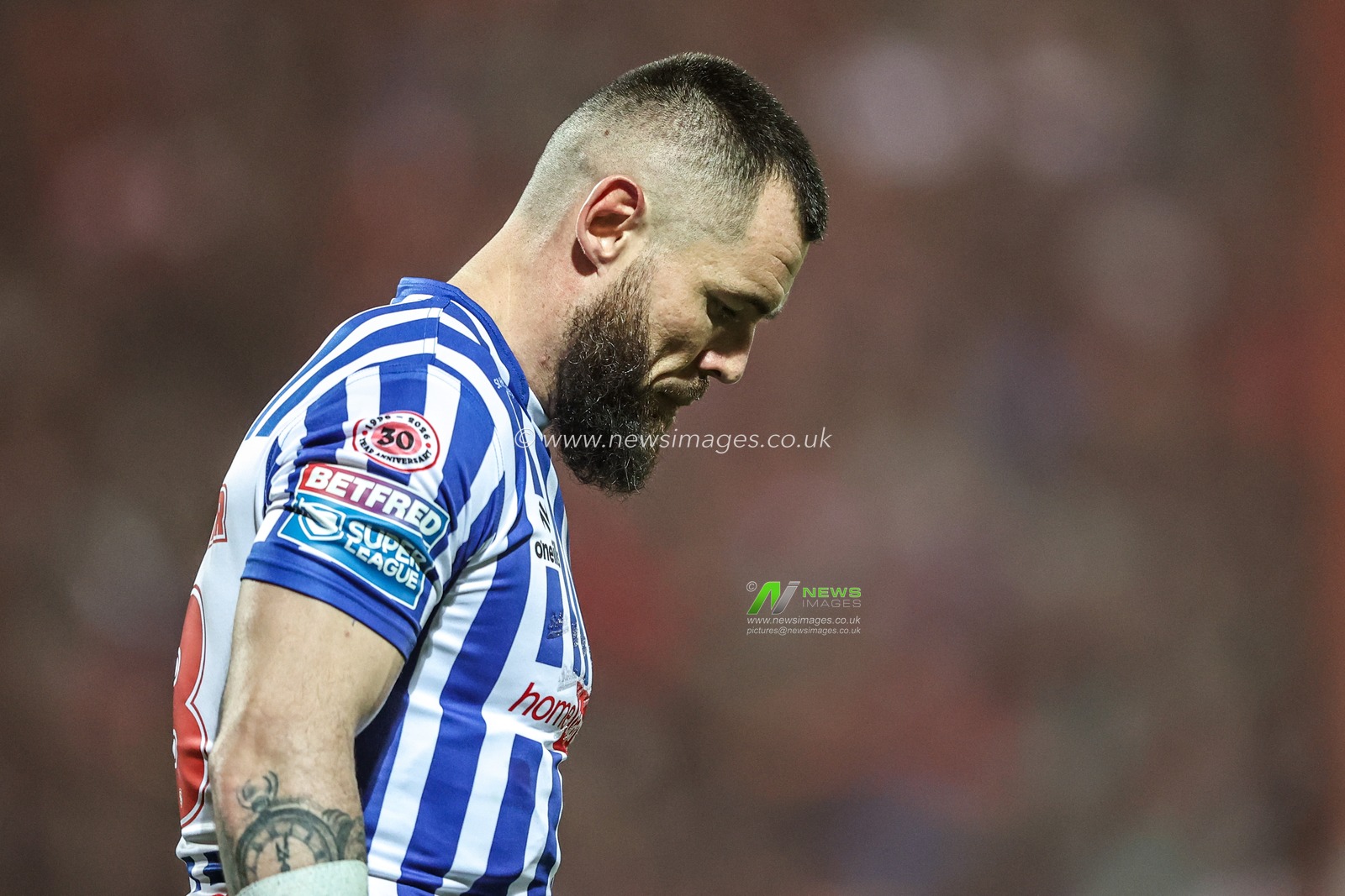 David Klemmer of St Helens during the Betfred Super League round 6 match Hull KR vs St Helens at Sewell Group Craven Park, Hull, United Kingdom on 27 March 2026

(Photo by Alfie Cosgrove/News Images)