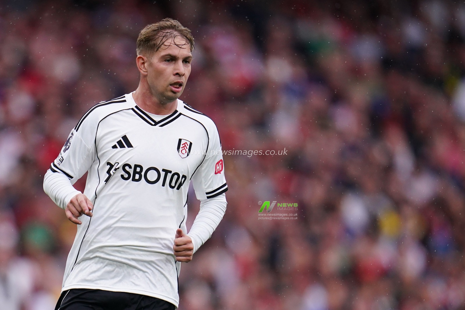 Emile Smith Rowe of Fulham during the Premier League match Arsenal vs Fulham at Emirates, London, United Kingdom on 02 May 2026

(Photo by Harvey Murphy/News Images)