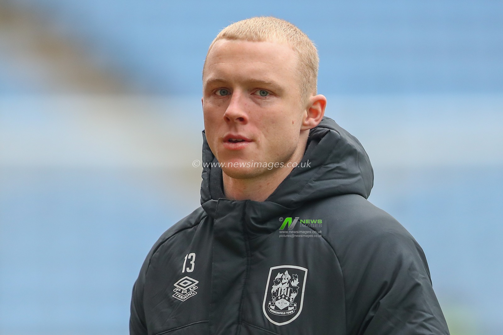 Jacob Chapman #13 of Huddersfield Town arrives ahead of the Sky Bet Championship match Coventry City vs Huddersfield Town at Coventry Building Society Arena, Coventry, United Kingdom, 28th January 2023

(Photo by Gareth Evans/News Images)