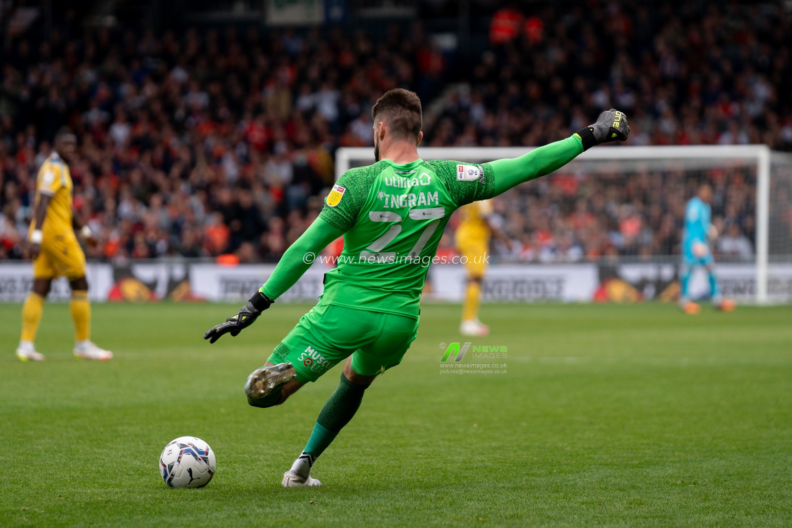 Matt Ingram #27 of Luton Town