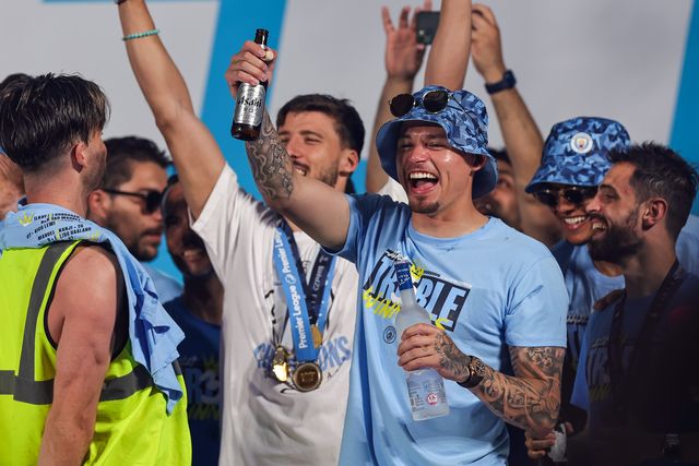 Manchester City's Treble victory parade