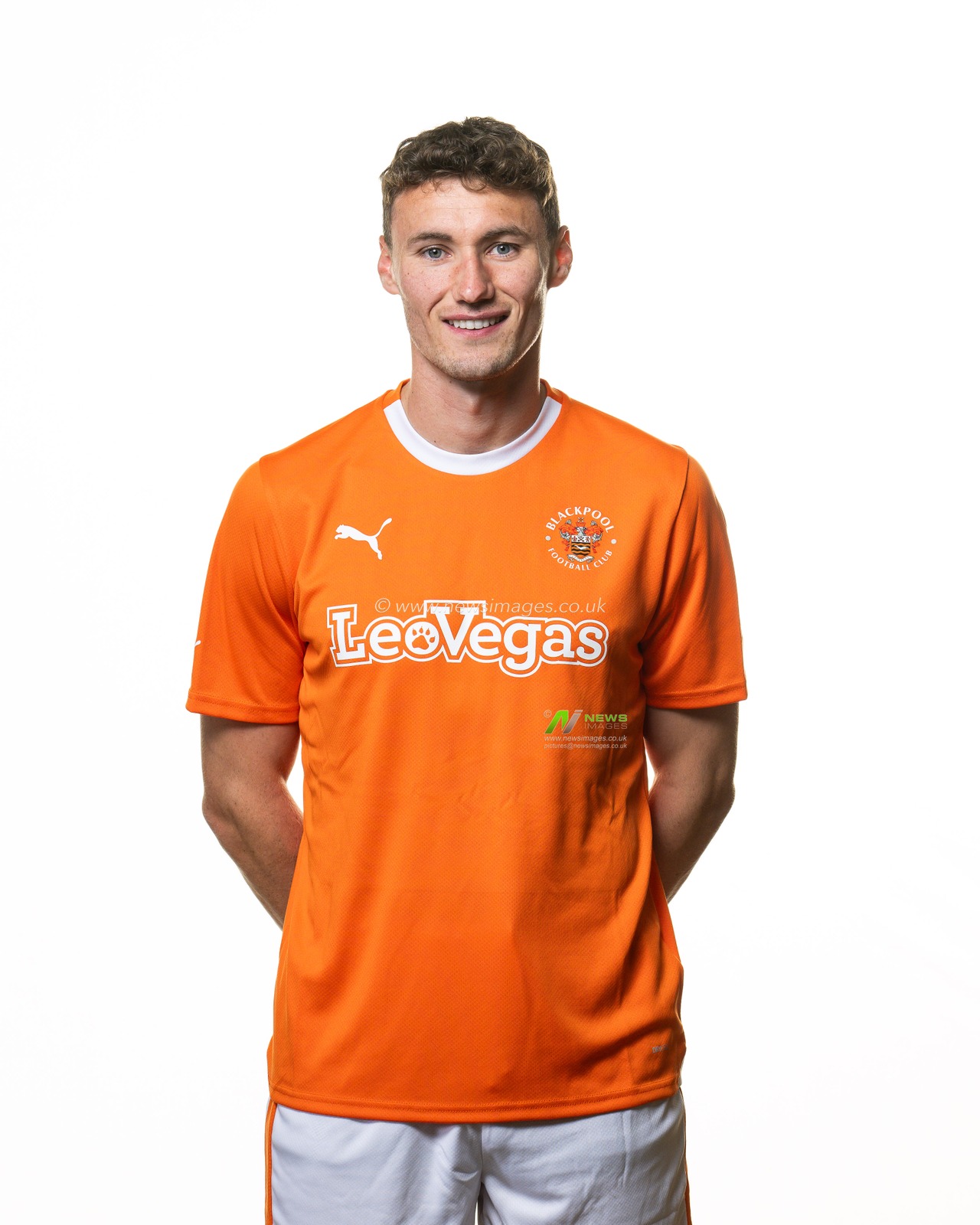 Blackpool Squad Headshots at Bloomfield Road, Blackpool, United Kingdom, 27th July 2023

(Photo by Craig Thomas/News Images)