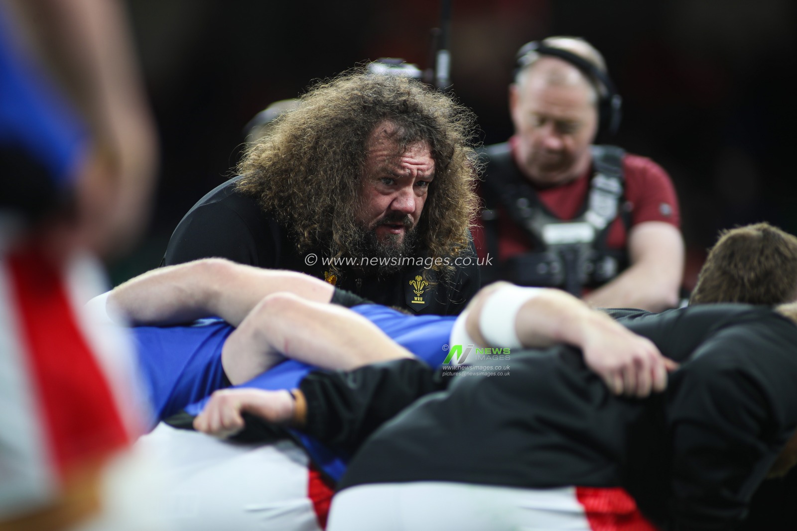 Wales Scrum Consultant Adam Jones during the 2025 Guinness 6 Nations match Wales vs England at Principality Stadium, Cardiff, United Kingdom, 15th March 2025

(Photo by Andrew Lewis/News Images)