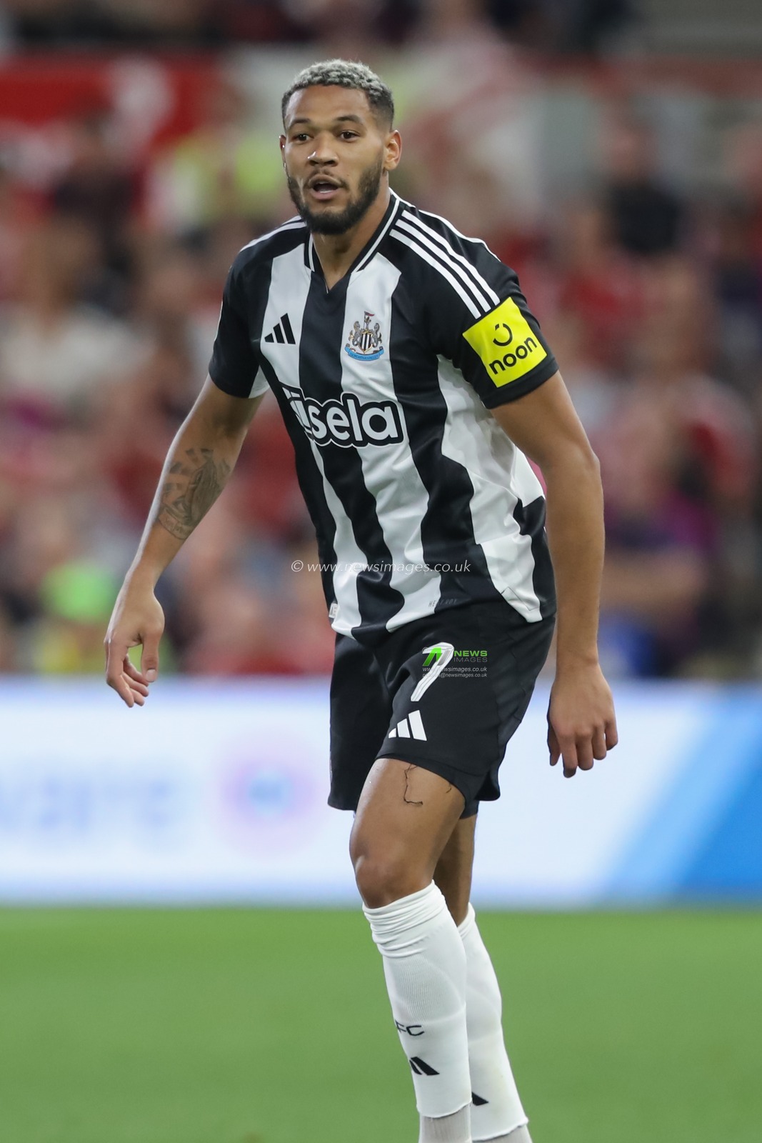 Joelinton of Newcastle United during the Carabao Cup match Nottingham Forest vs Newcastle United at City Ground, Nottingham, United Kingdom, 28th August 2024

(Photo by Alfie Cosgrove/News Images)
