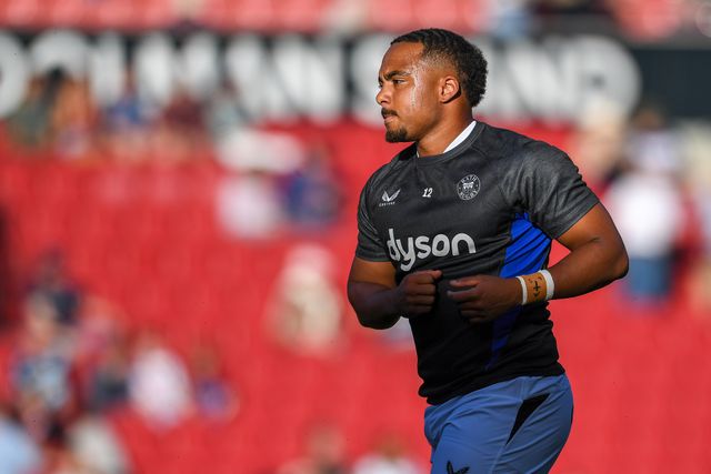 Max Ojomoh of Bath Rugby during the Gallagher Premiership match Bristol Bears vs Bath at Ashton Gate, Bristol, United Kingdom on 29 May 2026

(Photo by Alex Williamson/News Images)