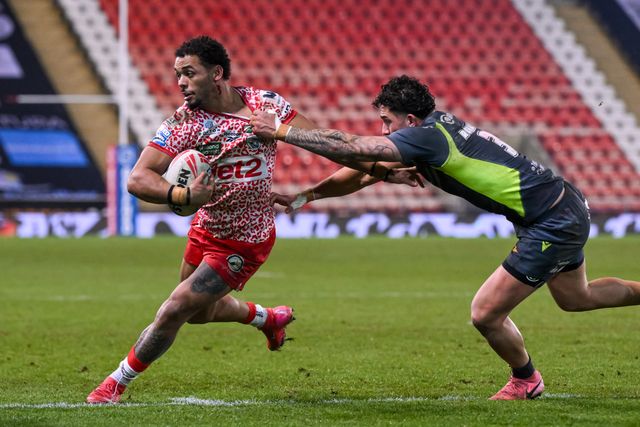 Betfred Super League Round 3 Leigh Leopards v Catalans Dragons