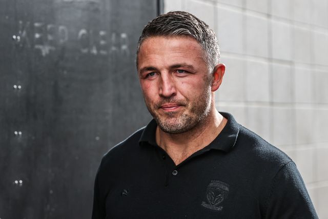 Sam Burgess Head Coach of Warrington Wolves arrives during the Betfred Super League Round 26 match Hull FC vs Warrington Wolves at MKM Stadium, Hull, United Kingdom, 13th September 2025

(Photo by Alfie Cosgrove/News Images)
