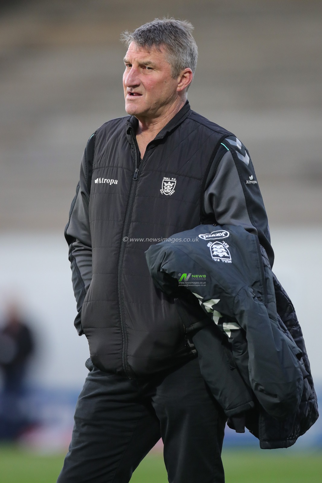 Tony Smith Head Coach of Hull FC ahead of the Betfred Super League Round 12 match Wakefield Trinity vs Hull FC at The Be Well Support Stadium, Wakefield, United Kingdom, 11th May 2023

(Photo by James Heaton/News Images)