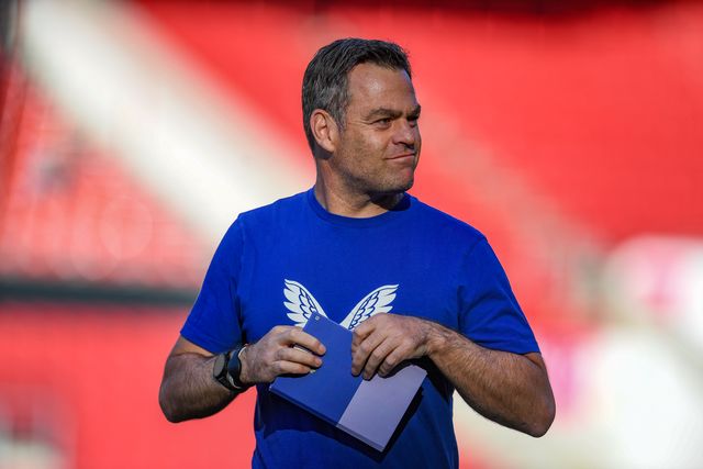 Johann van Graan of Bath Rugby during the Gallagher Premiership match Bristol Bears vs Bath at Ashton Gate, Bristol, United Kingdom on 29 May 2026

(Photo by Alex Williamson/News Images)