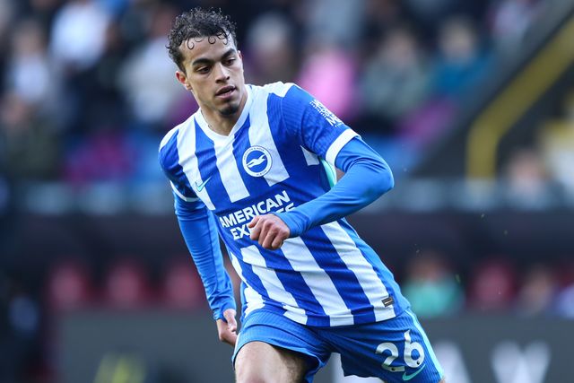 Yasin Ayari of Brighton & Hove Albion during the Premier League match Burnley vs Brighton & Hove Albion at Turf Moor, Burnley, United Kingdom on 11 April 2026

(Photo by Jorge Horsted/News Images)