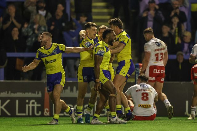 Betfred Super League Round 9 Warrington Wolves v St Helens