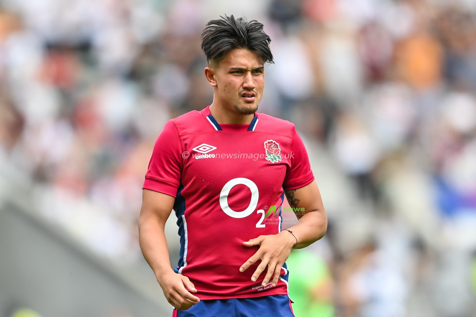 Marcus Smith of England during the game