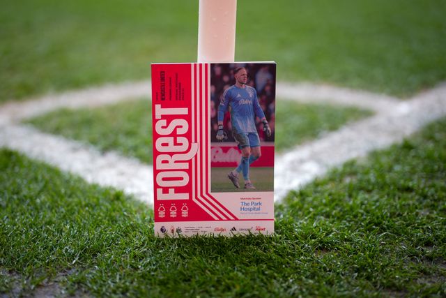 A general view of the Nottingham Forest goalkeeper Matz Sels in the match day program prior to kick offduring the Premier League match Nottingham Forest vs Newcastle Untied at City Ground, Nottingham, United Kingdom on 10 May 2026

(Photo by Maynard Manyowa/News Images)
