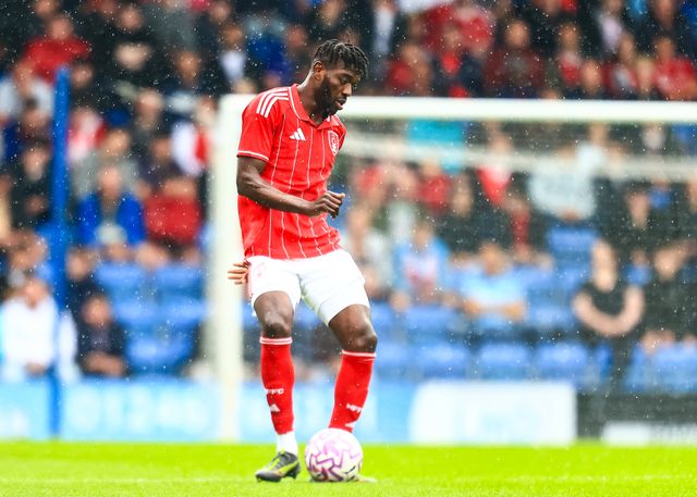 during the Pre-season friendly match Nottingham Forest vs Monaco at SMH Group Stadiumact Stadium, Chesterfield, United Kingdom, 19th July 2025

(Photo by Richard Bierton/News Images)