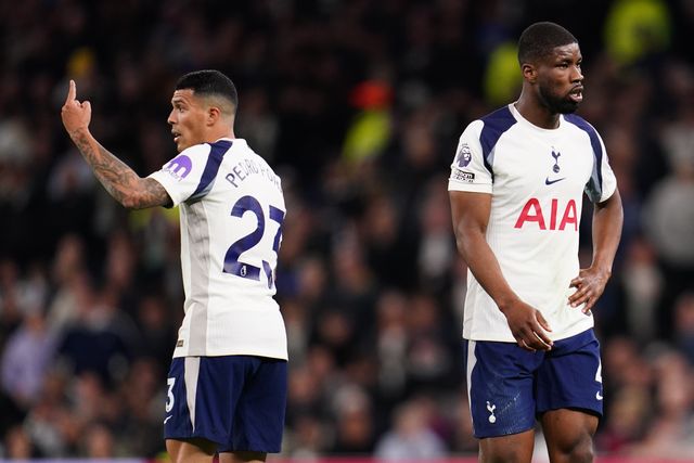 Kevin Danso of Tottenham Hotspur during the Premier League match Tottenham Hotspur vs Leeds United at Tottenham Hotspur Stadium, London, United Kingdom on 11 May 2026

(Photo by Harvey Murphy/News Images)