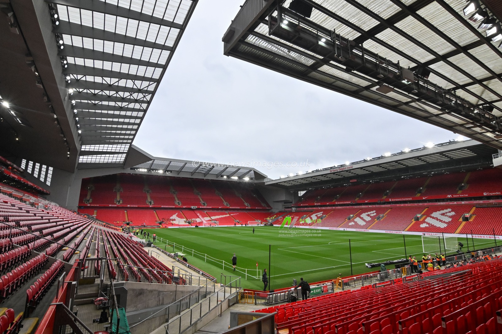 A general view of Anfield ahead of the Premier League match Liverpool vs Brighton and Hove Albion at Anfield, Liverpool, United Kingdom, 2nd November 2024

(Photo by Cody Froggatt/News Images)