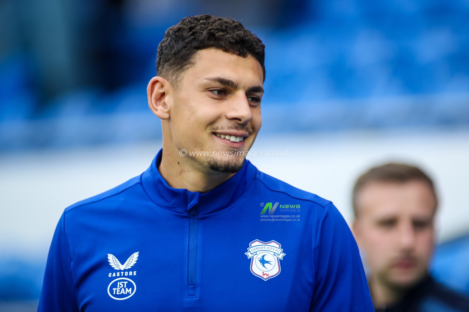 Yousef Salech of Cardiff City during the Carabao Cup round 2 match Cardiff City vs Norwich City at Cardiff City Stadium, Cardiff, United Kingdom on 25 August 2026

(Photo by Andrew Lewis/News Images)